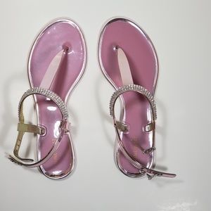 💥Cute Pink Rhinestone Sandals